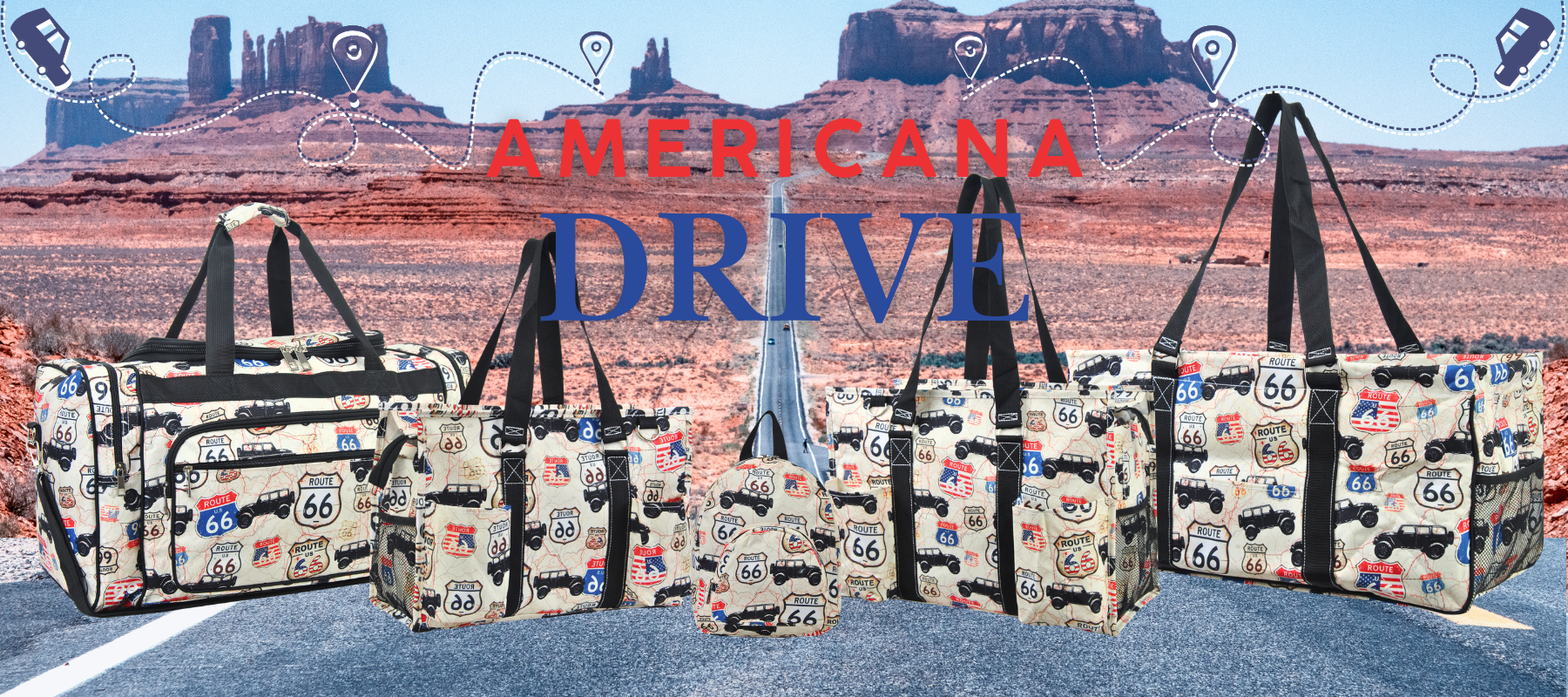 Americana Drive: Hit the Road in Route 66 Style
