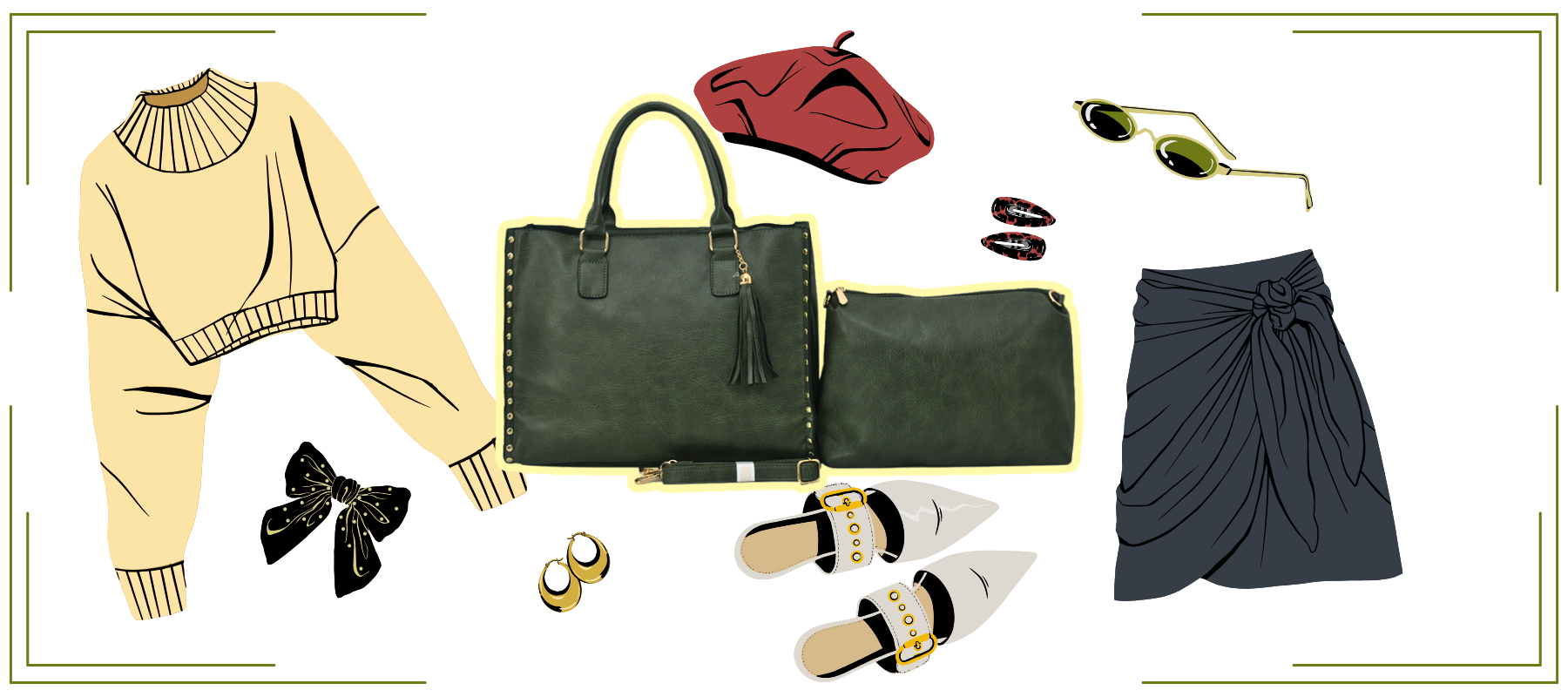💚Statement in Green: Bold Accessories That Pop💚