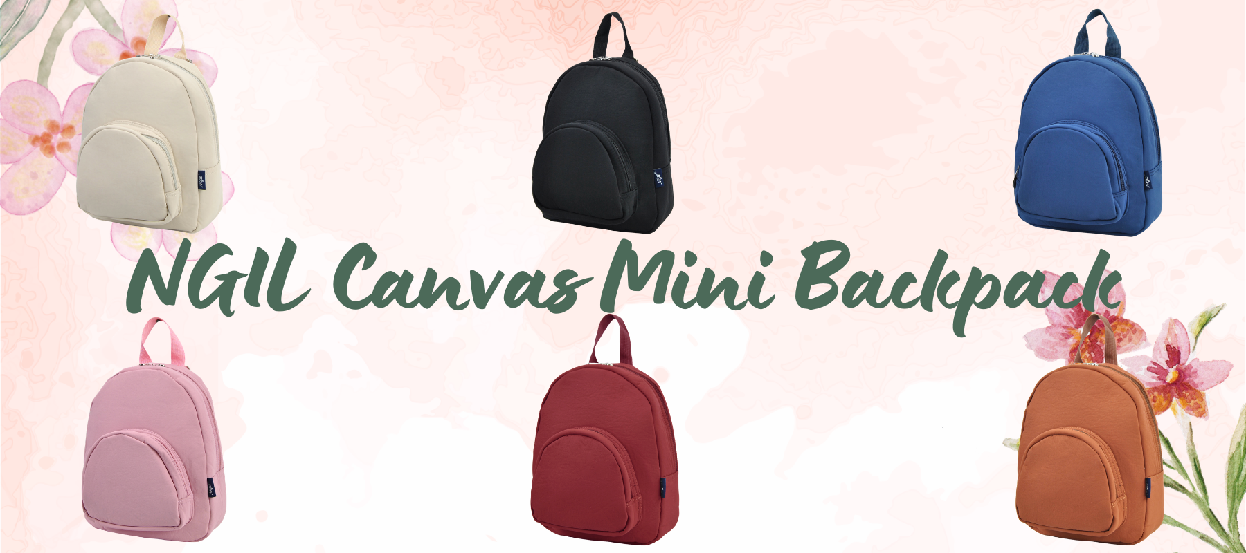 Simple, Sleek, and Ready to Go: Meet Our Solid Color Mini Backpacks