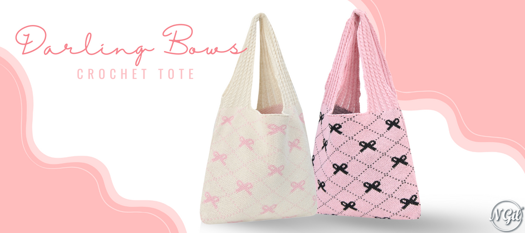 Say Hello to the Darling Bows Crochet Tote 🌸