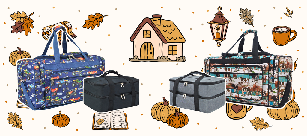 Holiday Prep Made Easy with NGIL Casserole & Duffle Bags 🎁✨