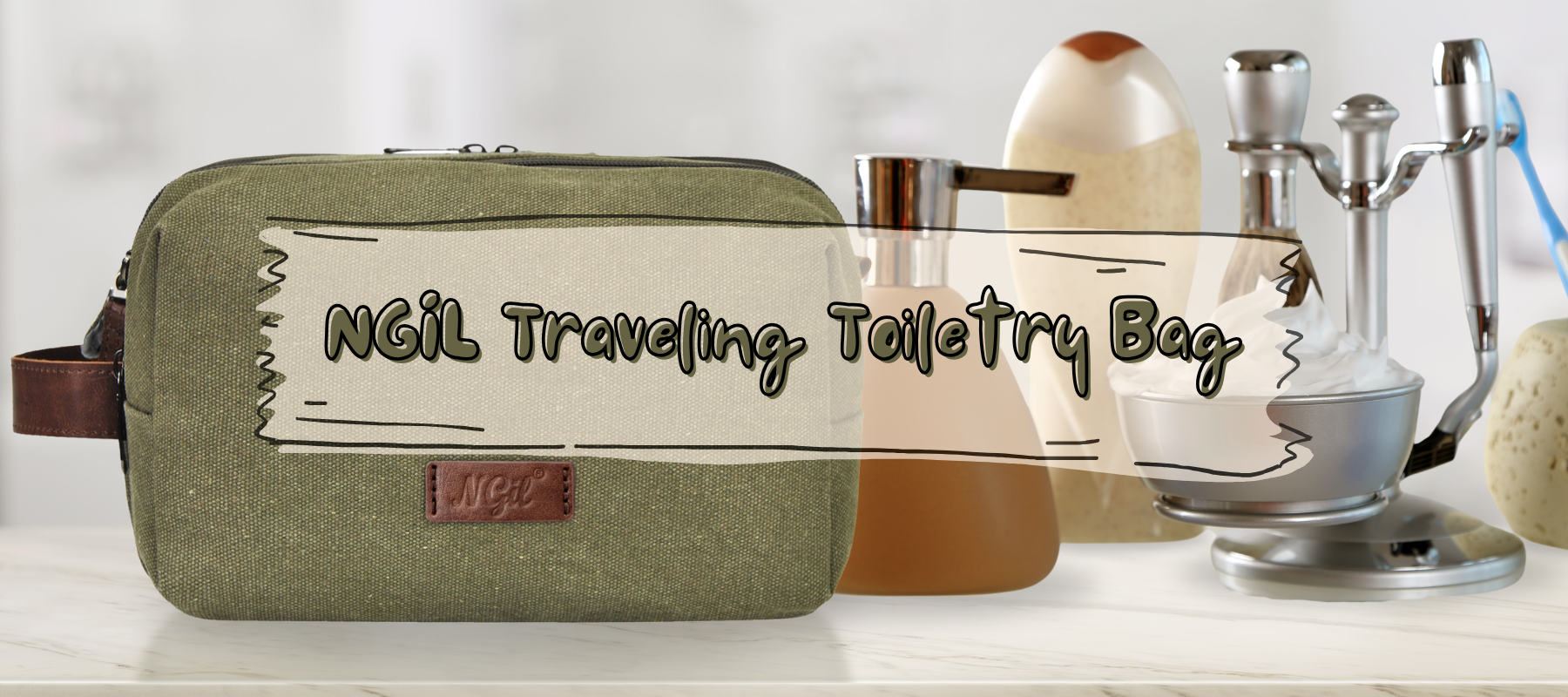 Travel in Style: Meet the NGIL Traveling Toiletry Bag for All Your Essentials