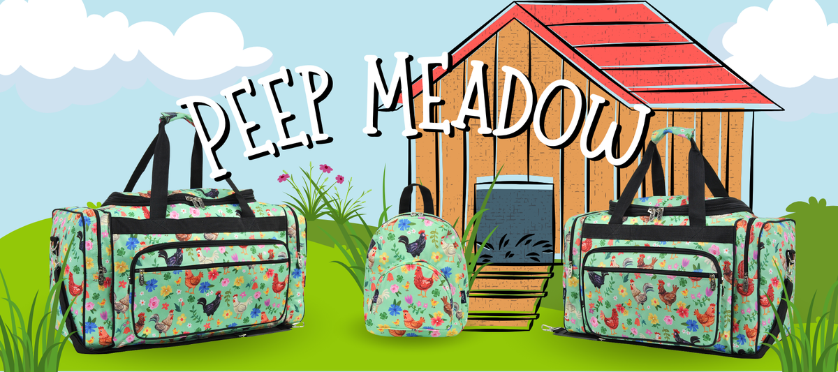 Welcome Spring with the “Peep Meadow” Print! 🌼🐣