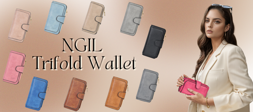💎Elegant and Functional: Discover the NGIL Trifold Wallet💎