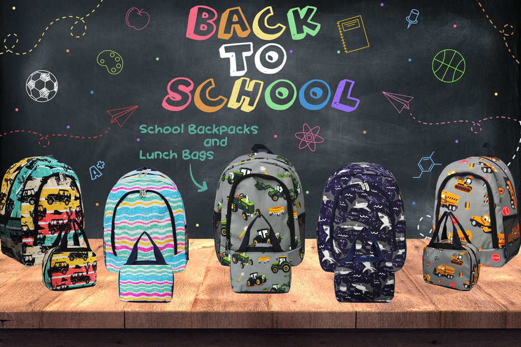 The Perfect School Backpacks and Lunch Bags