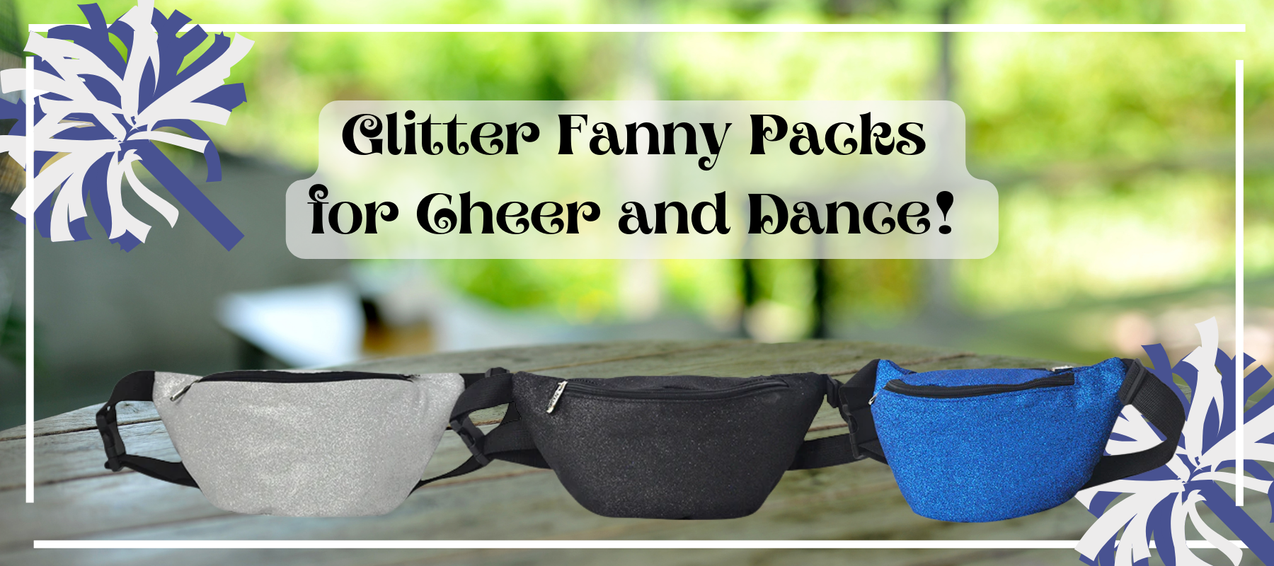 Glitter Fanny Packs: The Perfect Accessory for Fall Cheer and Dance