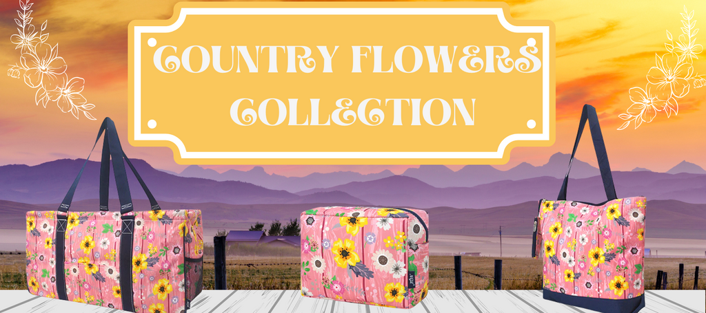 Have a Flower-Filled Summer with our  Country Flowers Collection!