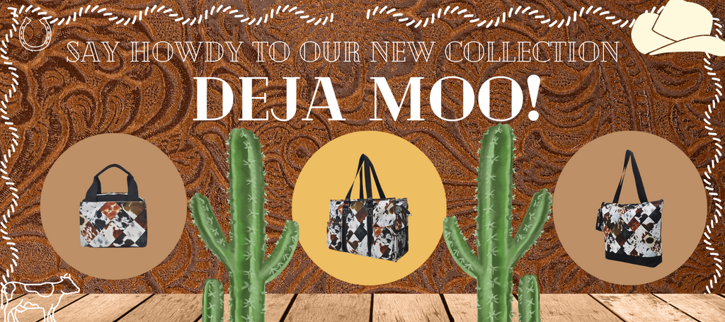 Say Howdy to our new collection DEJA MOO!