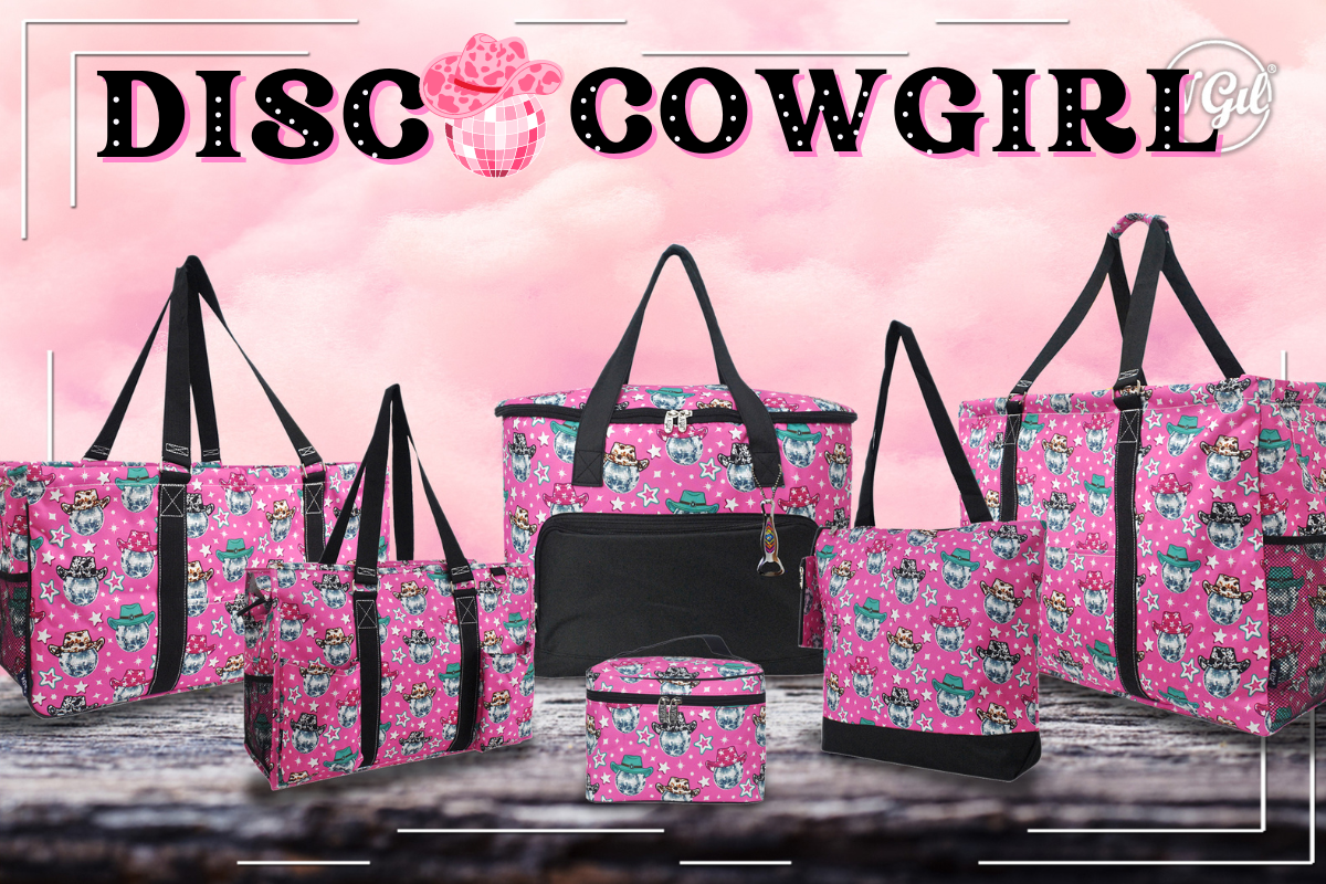 Dance the Night Away with MommyWholesale's Disco Cowgirl print!  🤠
