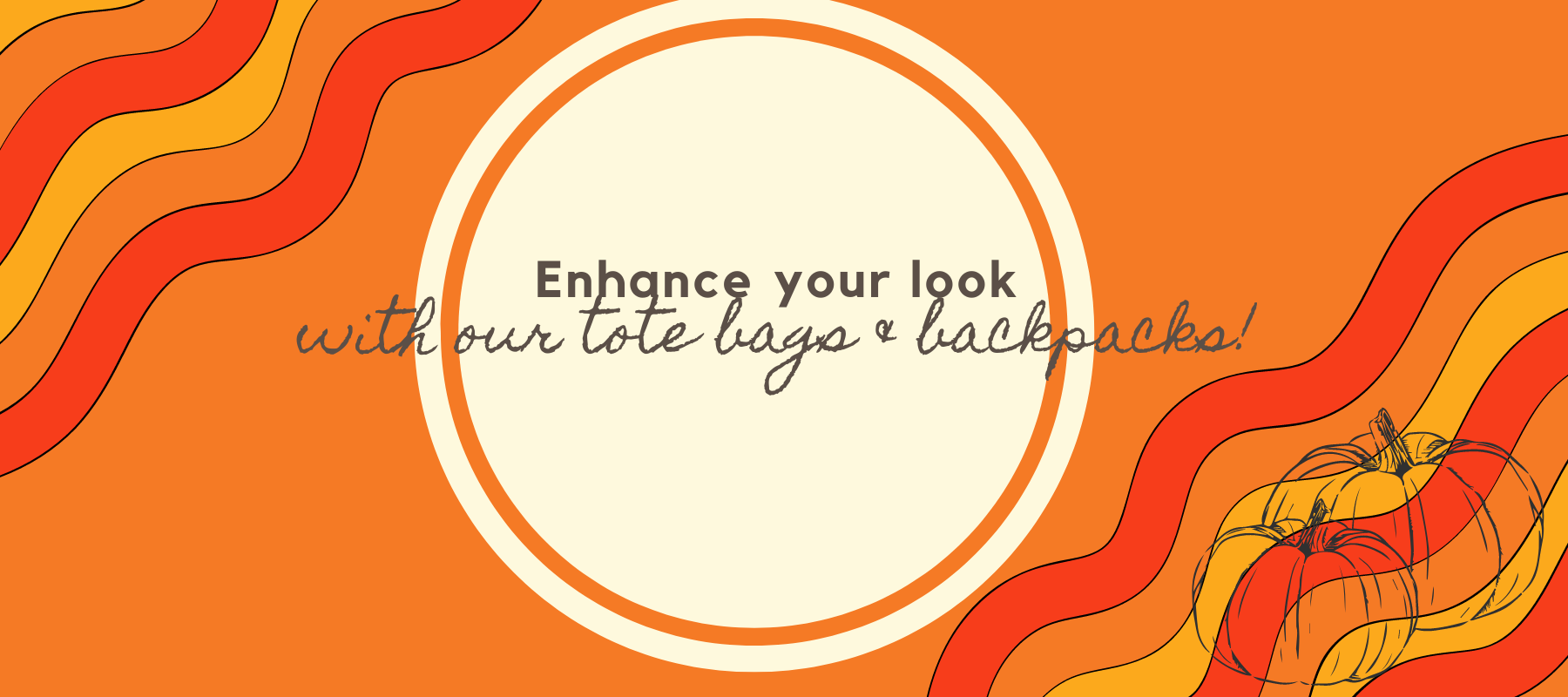 Effortless Tote Bags & Backpacks to Spook Up Your Style!