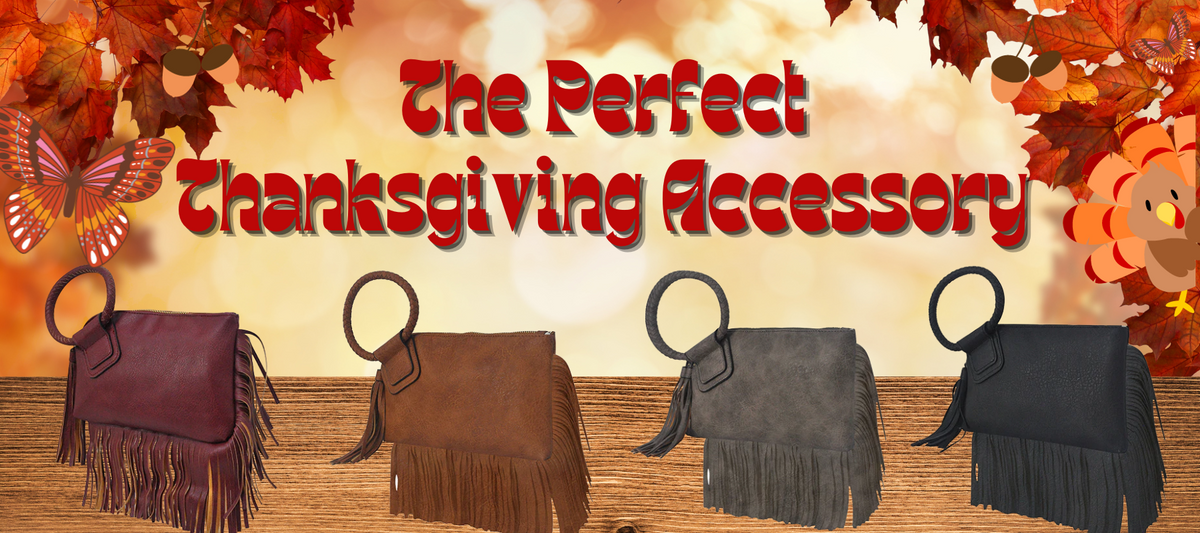 Trendy Faux Leather Wristlets: The Perfect Thanksgiving Accessory🦃