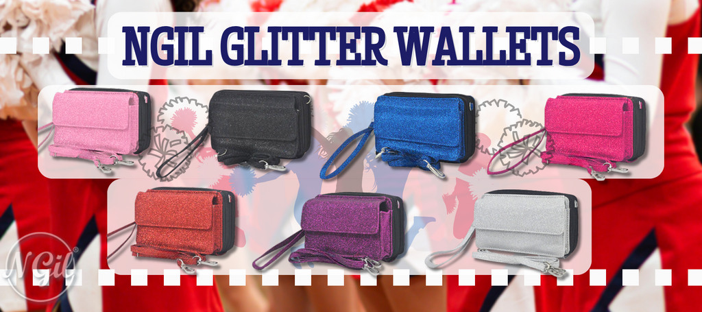 Glow and Go: NGIL Glitter Wallets for Everyday Style