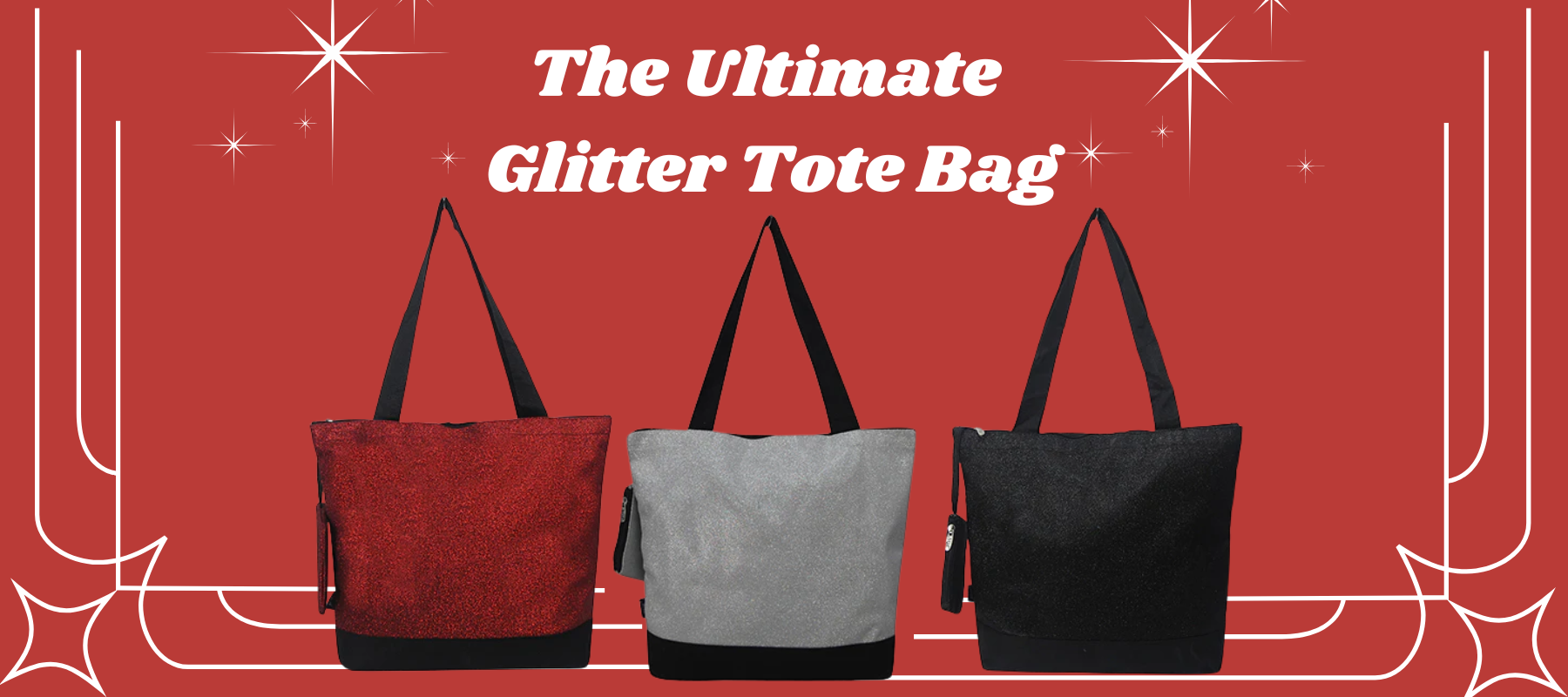 Sparkle and Shine: The Ultimate Glitter Tote Bag for Cheer, Dance, and Gymnastics