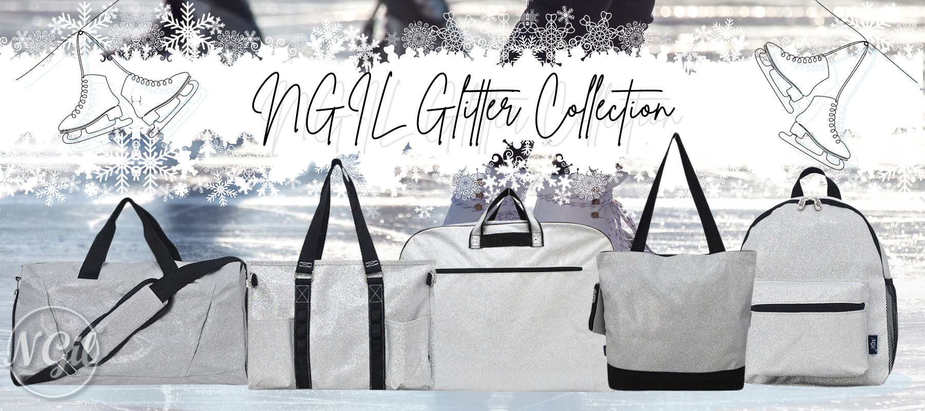 Ice Skating Mode: ON!!! with NGIL Glitter Bag Collection