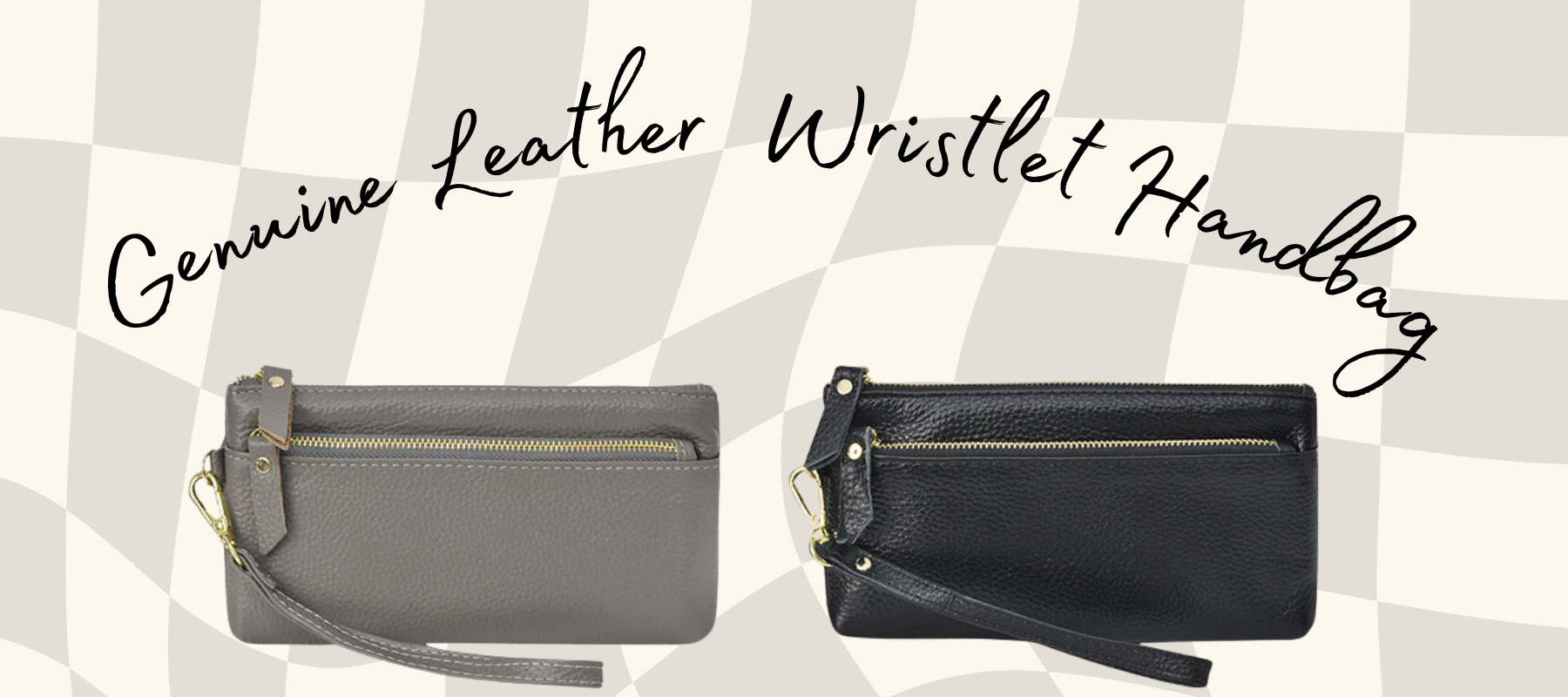 Introducing the New NGIL Leather Wristlet Handbag🤗