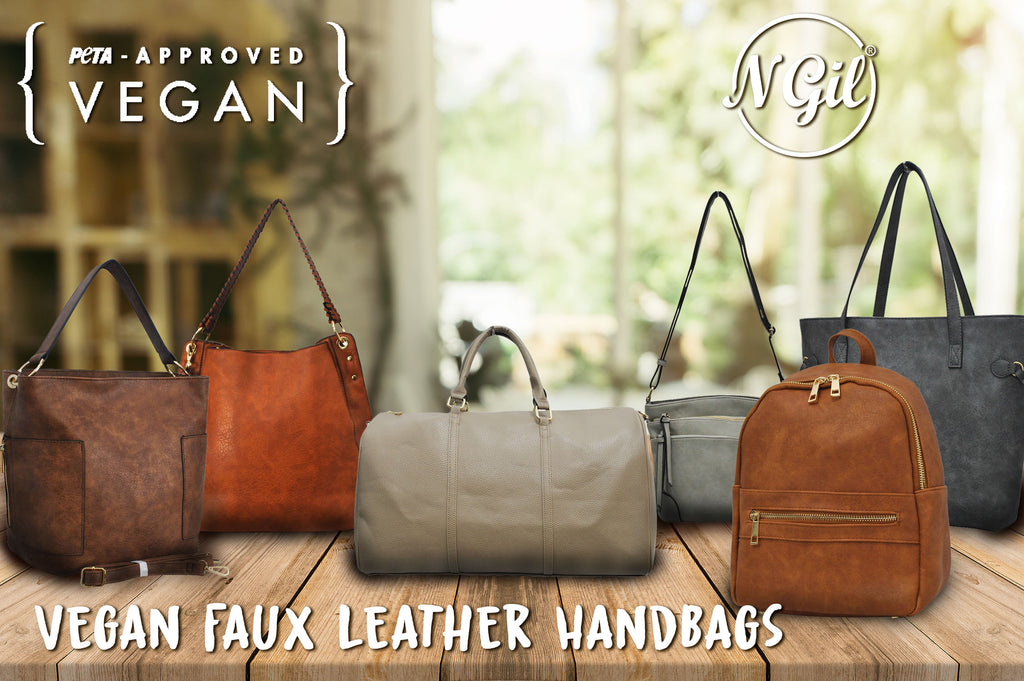 Affordable Stylish Cruelty Free Faux Leather Vegan Bags on Sale