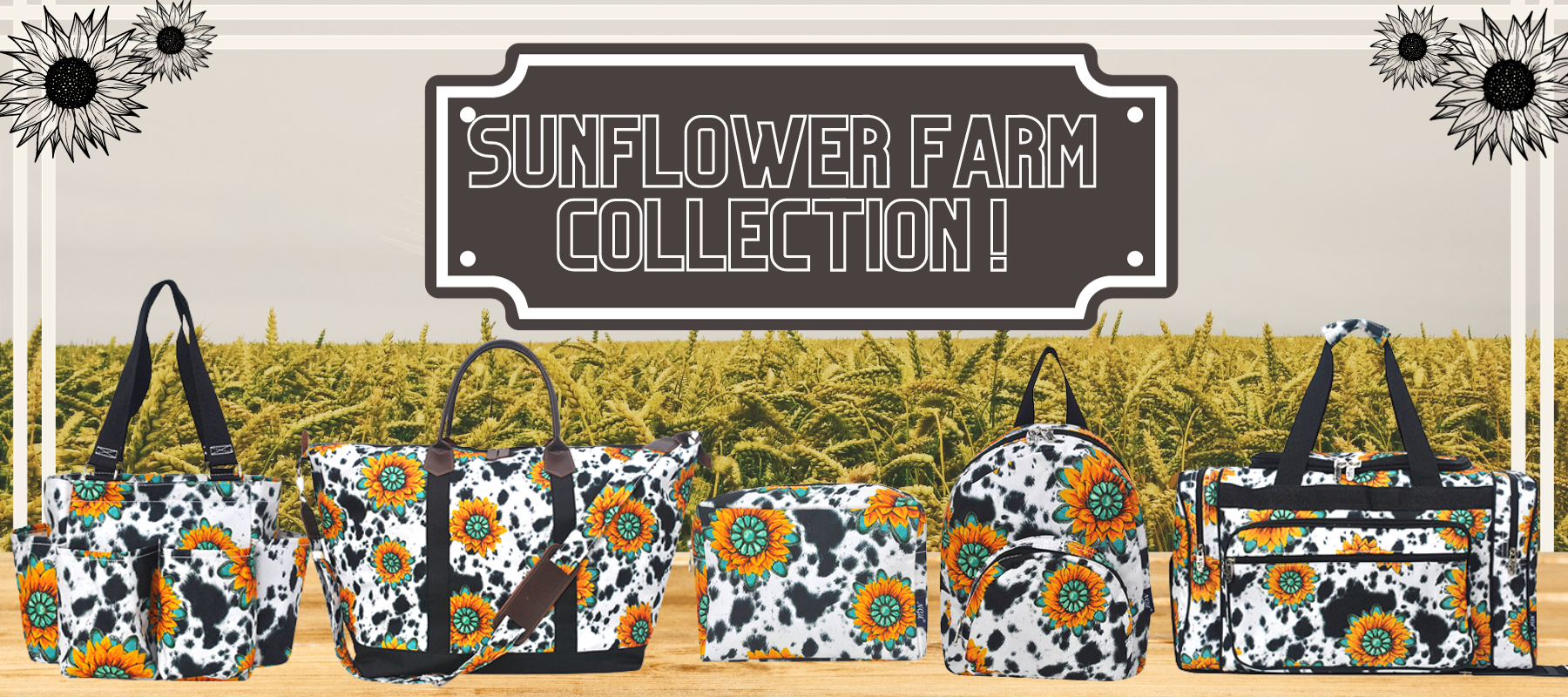Fields of Fashion: MommyWholesale's Sunflower Farm Collection🐄🌻