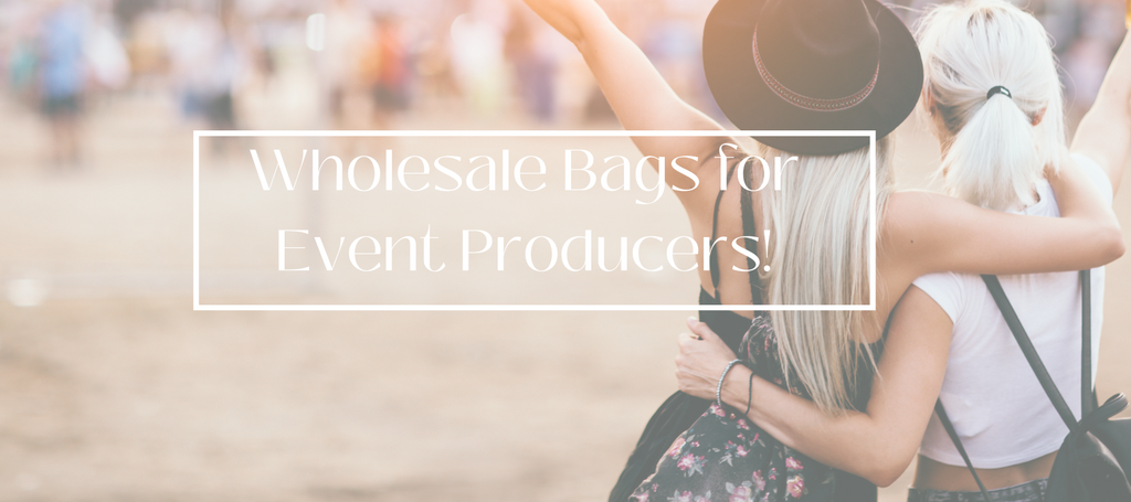 How to choose the right wholesale bags for your event