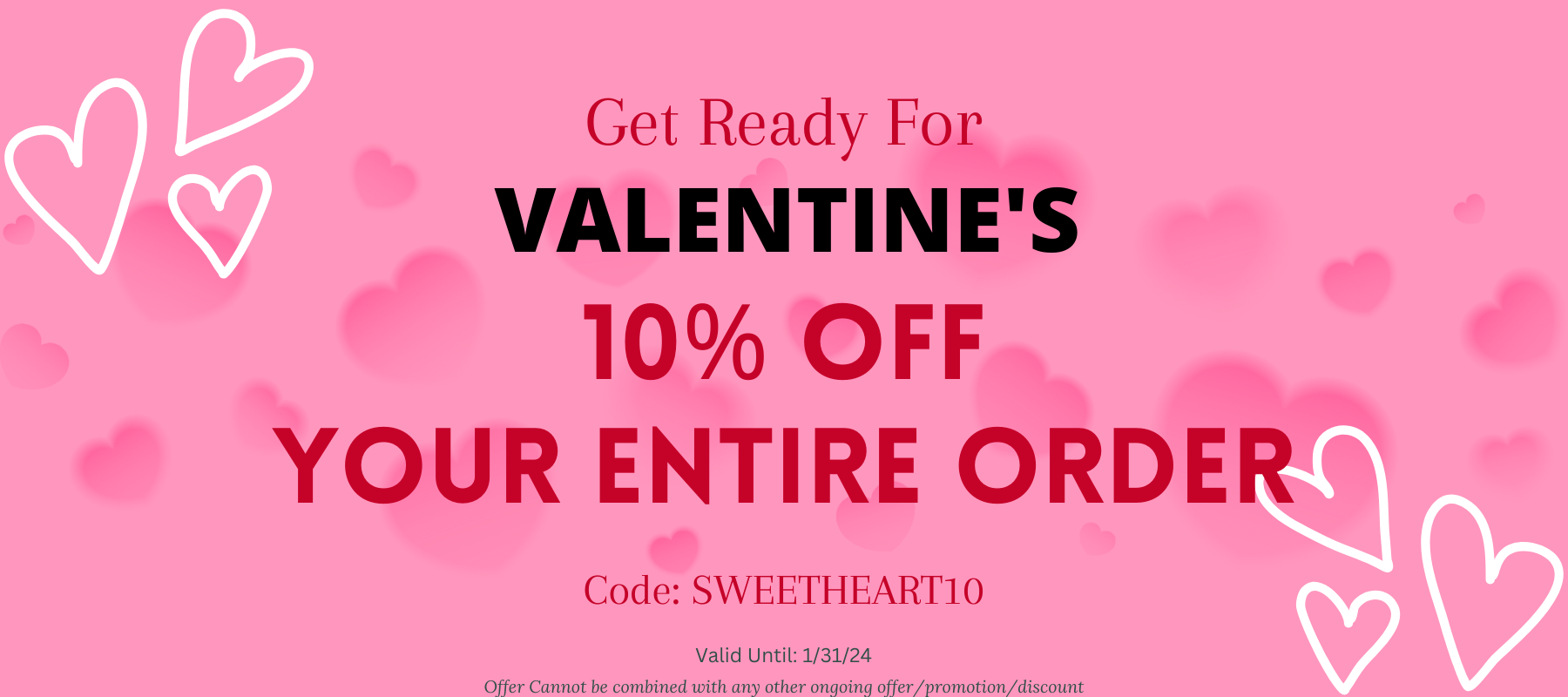💖 Lovin' Our Early V-Day Sale! 💖