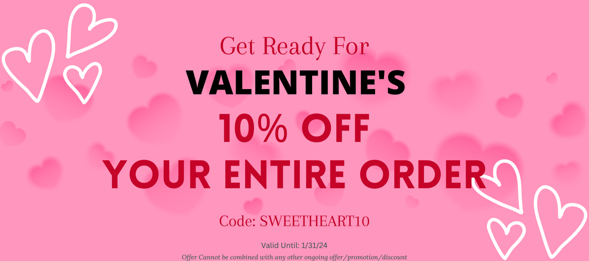 💖 Lovin' Our Early V-Day Sale! 💖