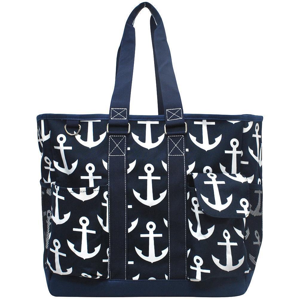 Wholesale Navy Blue Beach Anchor Bags, Cheap Blue Anchor Bag for vacation, Resort GetAway Luggage, Luggage for a cruise, Cute Cruise Luggage, Affordable Nautical Themed Luggage, Navy Blue Matching Luggage Set, Luggage for Lake, Lake Anchor Tote Bags