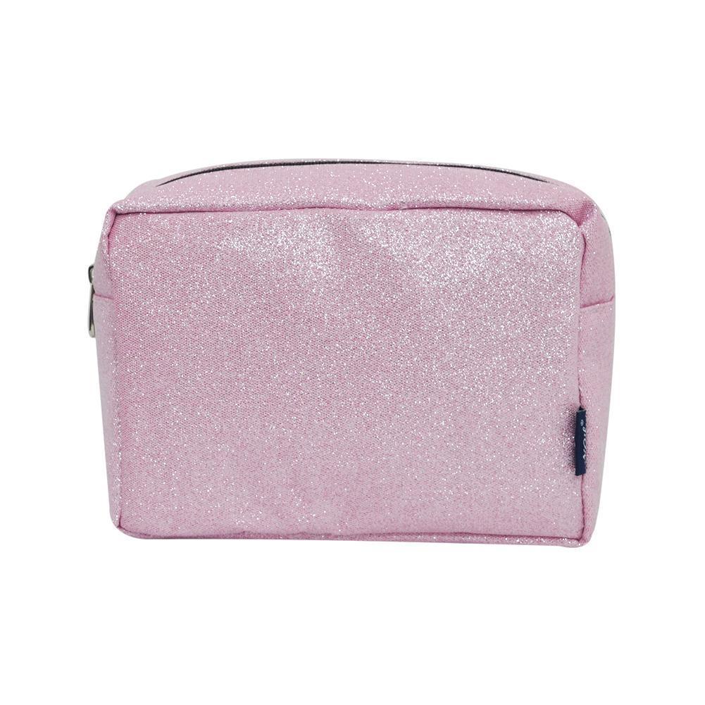 We supply variety selection of monogram gifts for girls, personalized gifts for girls. This glitter large cosmetic case is perfect to fit all make up and can fit small mirrors and brushes. They are a great gift for a friend, dance mom, dance teacher.
