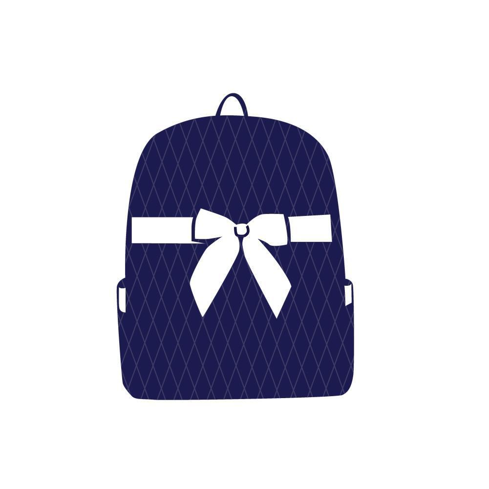 We carry variety selection of personalized backpack for toddlers, and personalized backpack for toddler girls. This quilted backpack would make a great diaper bag or awesome backpack for a little one! Large enough to carry folders and a binder.