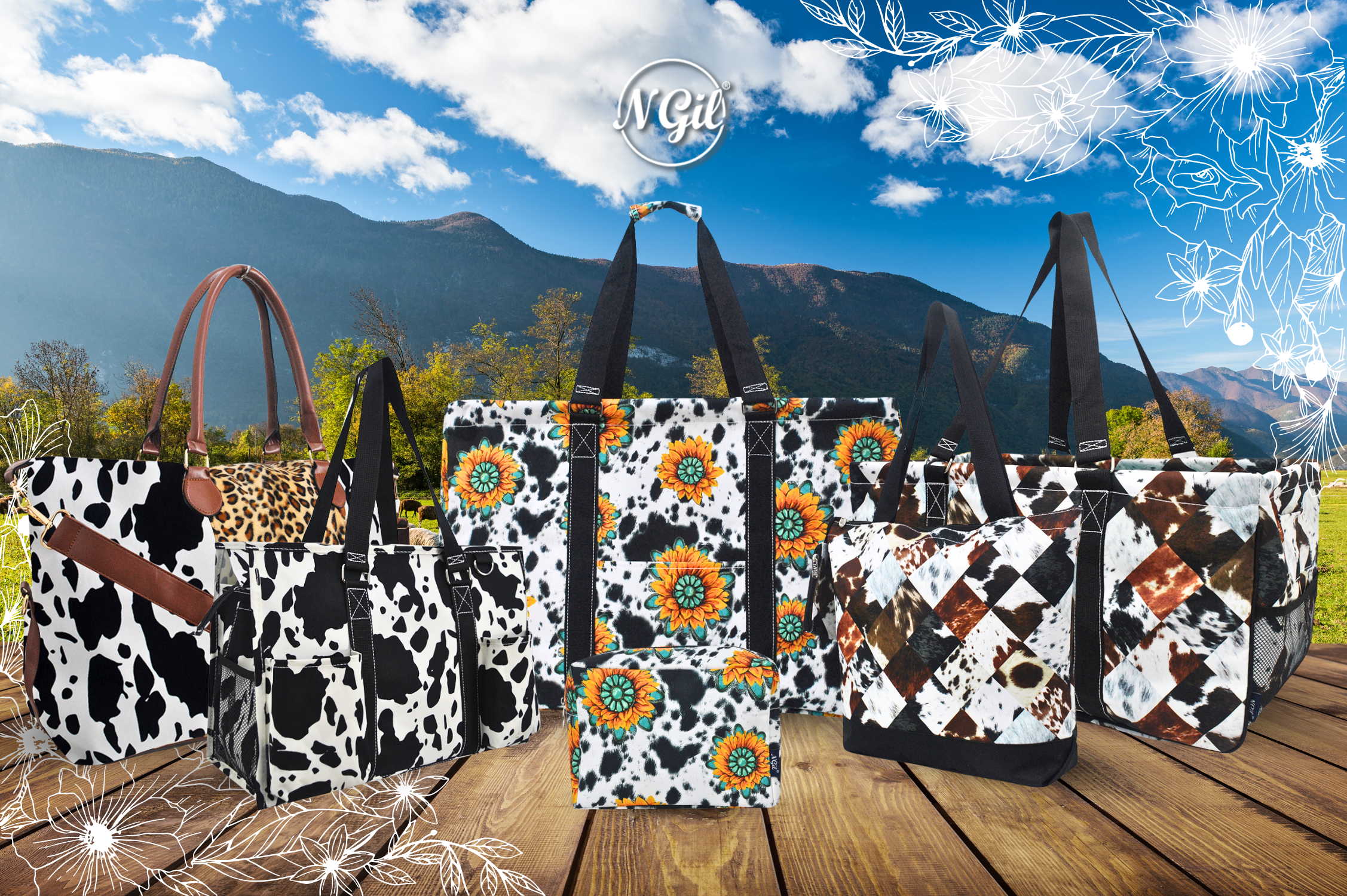COW PRINT COLLECTION