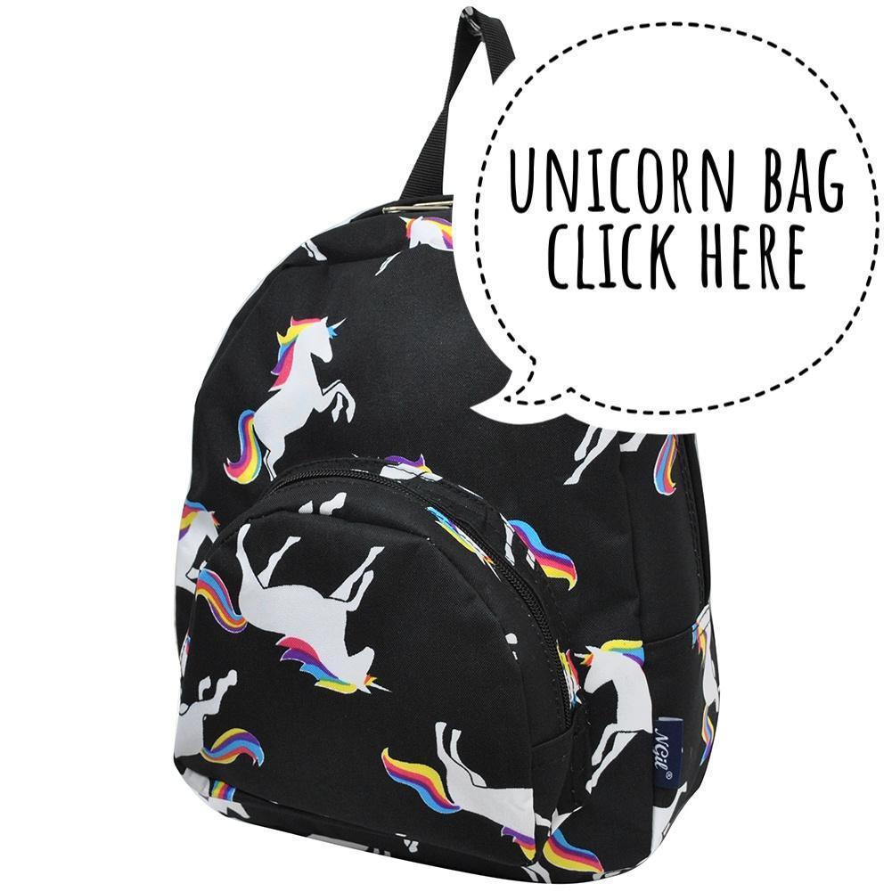We offer variety selection of monogram tote purse, monogram backpack bags, and monogram bags and totes. Perfect unicorn backpack, personalised backpack, girls backpack, pink backpack, girls unicorn bag, backpack with unicorns, and school bag