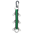 Green cheer hair bow holder, green cheer team gifts, Keychain, carabiner, keychain with carabiner, cheer keychain, ngil hairbow holder, hair bow keychain, cheerleader hair bow organizer, carabiner hair bow clip, cheer accessory, accessory holder, accessory keychain, cheer gear, dance team accessories,  backpack hair bow hanger, cheer gear for backpacks, cheerleading team essentials, wholesale, wholesale keychains, cheer gifts, gifts for dance teams, keychain organizer
