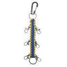 Keychain, carabiner, keychain with carabiner, cheer keychain, ngil hairbow holder, hair bow keychain, cheerleader hair bow organizer, carabiner hair bow clip, cheer accessory, accessory holder, accessory keychain, cheer gear, dance team accessories,  backpack hair bow hanger, cheer gear for backpacks, cheerleading team essentials, wholesale, wholesale keychains, cheer gifts, gifts for dance teams, keychain organizer, bow keychain, hair accessory carabiner clip. 