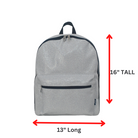 Large Silver glitter backpacks, cheer backpacks, dance backpacks, gymnastics backpacks, tumbling backpacks, ballet backpacks, sports backpacks, pageant backpacks, competition backpacks, glitter cheer bags, sparkle dance bags, glitter gym backpack, glitter practice backpack, glitter team backpack, cheer competition backpack, dance recital backpack, ballet gear backpack, gymnastics gear backpack, glitter travel backpack, glitter performance bag