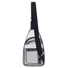 clear sling bag, fashion stadium bag, trendy concert bag, amusement park crossbody, transparent sling bag, stadium approved purse, PVC crossbody bag, clear shoulder bag, stylish stadium bag, travel concert bag, gold accent clear bag, clear sling for concerts, clear amusement park purse, everyday stadium bag, festival clear sling, hands-free concert bag, stadium fashion accessory, event-ready sling bag, sporty clear bag, chic amusement park crossbody
