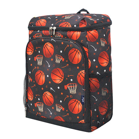 basketball backpack, insulated basketball bag, basketball cooler bag, sports cooler backpack, basketball fan gift, basketball mom gear, basketball coach backpack, insulated game day bag, basketball team supplies, court side cooler, canvas cooler backpack, basketball travel bag, youth basketball gear, boys basketball bag, girls basketball backpack, basketball tournament tote, game day cooler, school sports bag, basketball snack bag, drink cooler for basketball, basketball player gift