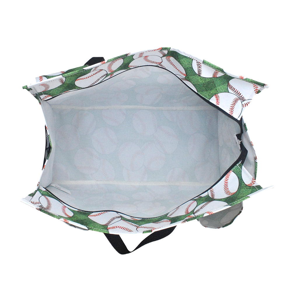 baseball utility tote, NGIL tote bag, coach utility bag, sports season tote, teacher tote bag, collapsible canvas tote, water-resistant tote, baseball coach bag, sports gear tote, teacher work bag, large utility tote, overnight tote bag, school supply tote, diaper bag tote, zip top tote, sports mom bag, weekend tote bag, mesh pocket tote, key ring tote bag, versatile sports tote, field day bag, baseball gift bag, teacher appreciation tote, roomy canvas tote