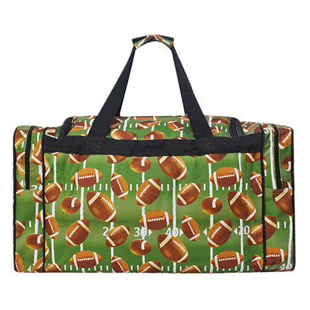 football duffle bag, NGIL football duffle, canvas football bag, football gear bag, football team duffle, football coach duffle, football mom bag, football training bag, football practice duffle, football travel bag, football overnight bag, football road trip bag, football gym bag, zippered football duffle, football accessory bag, large football duffle, football fan bag, football equipment bag, football weekend bag, monogram football duffle, football tournament bag, stylish football bag