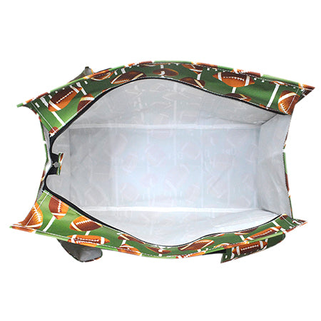 football tote bag, football organizer tote, NGIL football tote, football team mom bag, football coach tote, football gear bag, canvas football tote, football utility bag, football zippered tote, football caddy tote, football travel tote, football diaper bag, football game day bag, football practice tote, football mesh pocket tote, football field bag, monogram football tote, football fan bag, football grocery tote, football gift bag, football overnight tote