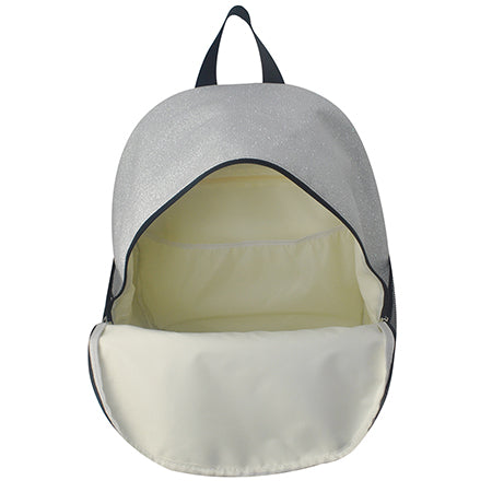 Large Silver glitter backpacks, cheer backpacks, dance backpacks, gymnastics backpacks, tumbling backpacks, ballet backpacks, sports backpacks, pageant backpacks, competition backpacks, glitter cheer bags, sparkle dance bags, glitter gym backpack, glitter practice backpack, glitter team backpack, cheer competition backpack, dance recital backpack, ballet gear backpack, gymnastics gear backpack, glitter travel backpack, glitter performance bag
