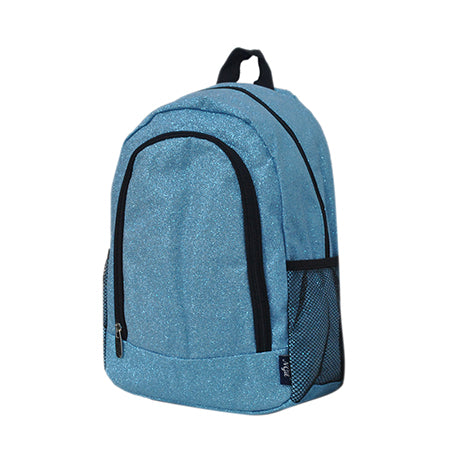 Turquoise Glitter Medium Size NGIL Backpacks For Dance and Cheer