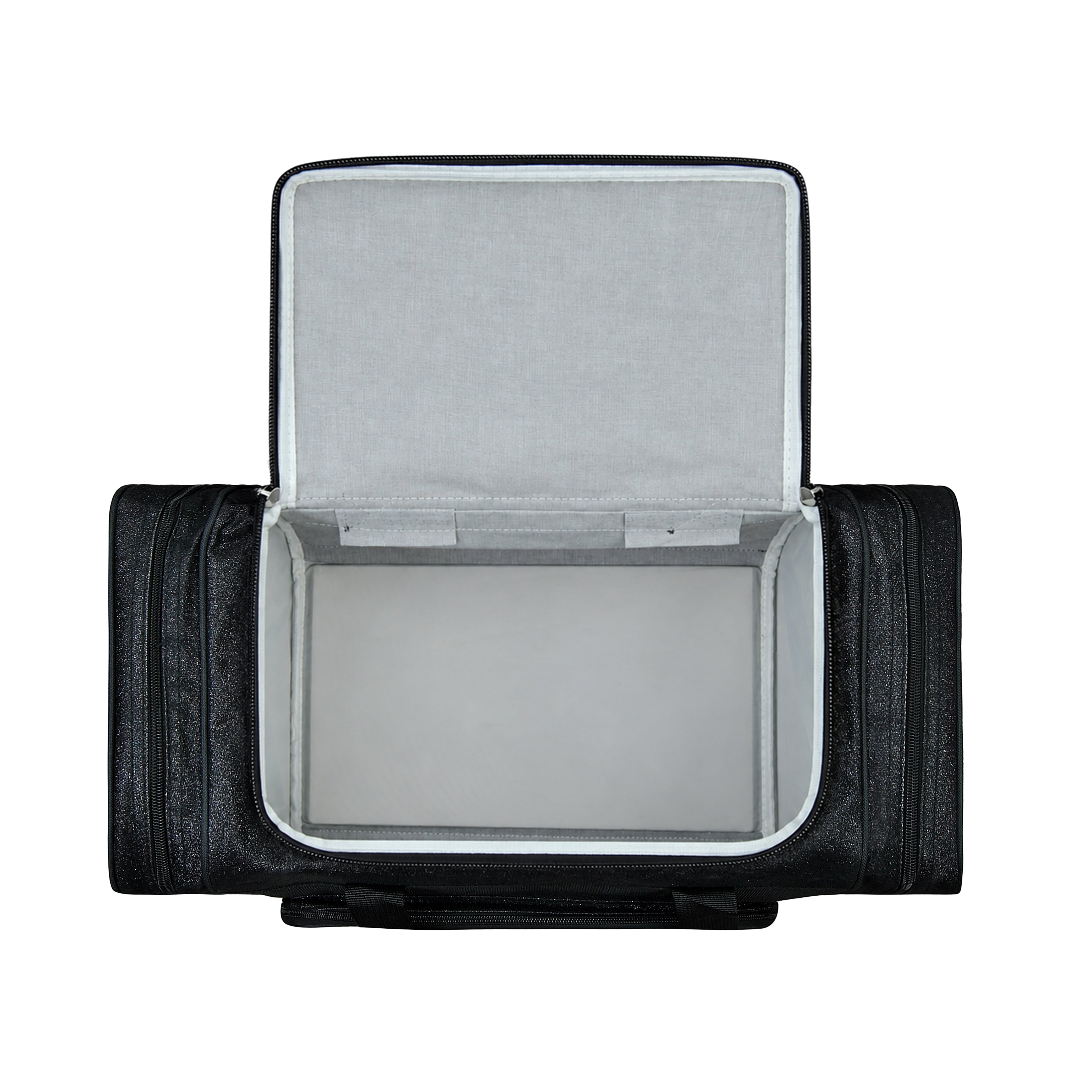 Low-Cost Wholesale Black Glitter NGIL Canvas Carry on 20