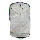 green glitter garment bag, NGIL garment bag, dance garment bag, cheer garment bag, travel garment bag, competition garment bag, dancewear storage bag, wrinkle-free travel bag, glitter travel bag, dancer travel bag, cheerleader travel bag, monogram garment bag, foldable garment bag, lightweight dance bag, dance competition bag, glitter cheer bag, garment bag with hook, glitter clothing bag, sparkly garment bag, stylish travel bag, costume storage bag, dance outfit bag, cheer uniform bag