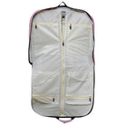 pink glitter garment bag, NGIL garment bag, dance garment bag, cheer garment bag, travel garment bag, competition garment bag, dancewear storage bag, wrinkle-free travel bag, glitter travel bag, dancer travel bag, cheerleader travel bag, monogram garment bag, foldable garment bag, lightweight dance bag, dance competition bag, glitter cheer bag, garment bag with hook, glitter clothing bag, sparkly garment bag, stylish travel bag, costume storage bag, dance outfit bag, cheer uniform bag