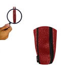 red glitter garment bag, NGIL garment bag, dance garment bag, cheer garment bag, travel garment bag, competition garment bag, dancewear storage bag, wrinkle-free travel bag, glitter travel bag, dancer travel bag, cheerleader travel bag, monogram garment bag, foldable garment bag, lightweight dance bag, dance competition bag, glitter cheer bag, garment bag with hook, glitter clothing bag, sparkly garment bag, stylish travel bag, costume storage bag, dance outfit bag, cheer uniform bag