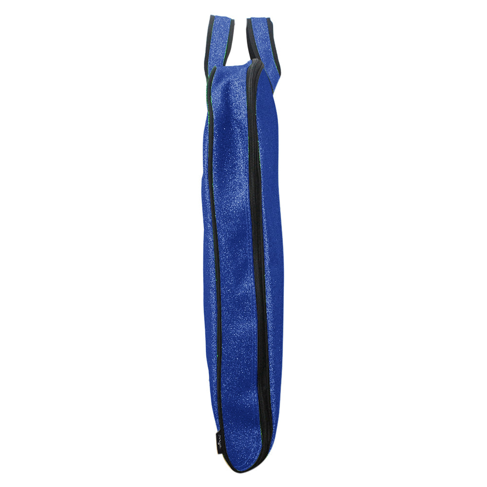 royal glitter garment bag, NGIL garment bag, dance garment bag, cheer garment bag, travel garment bag, competition garment bag, dancewear storage bag, wrinkle-free travel bag, glitter travel bag, dancer travel bag, cheerleader travel bag, monogram garment bag, foldable garment bag, lightweight dance bag, dance competition bag, glitter cheer bag, garment bag with hook, glitter clothing bag, sparkly garment bag, stylish travel bag, costume storage bag, dance outfit bag, cheer uniform bag