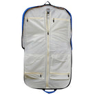 royal glitter garment bag, NGIL garment bag, dance garment bag, cheer garment bag, travel garment bag, competition garment bag, dancewear storage bag, wrinkle-free travel bag, glitter travel bag, dancer travel bag, cheerleader travel bag, monogram garment bag, foldable garment bag, lightweight dance bag, dance competition bag, glitter cheer bag, garment bag with hook, glitter clothing bag, sparkly garment bag, stylish travel bag, costume storage bag, dance outfit bag, cheer uniform bag