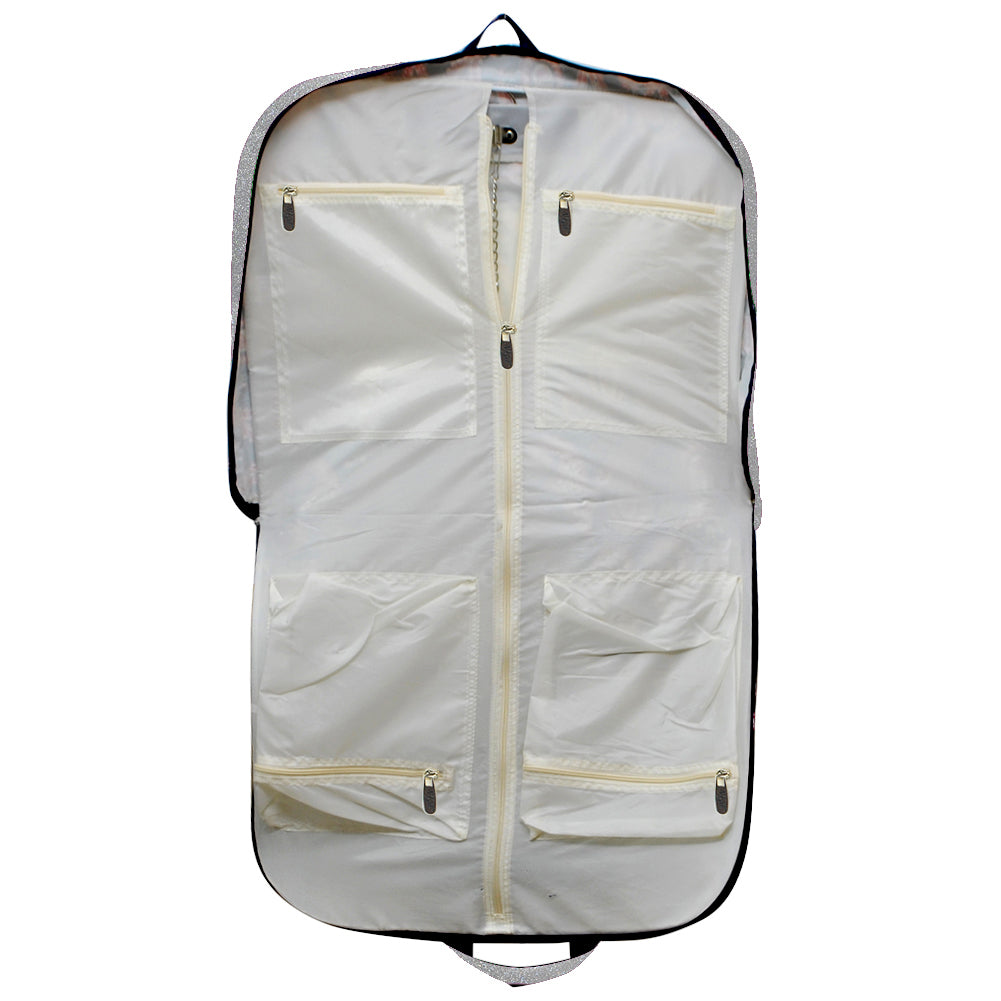 silver glitter garment bag, NGIL garment bag, dance garment bag, cheer garment bag, travel garment bag, competition garment bag, dancewear storage bag, wrinkle-free travel bag, glitter travel bag, dancer travel bag, cheerleader travel bag, monogram garment bag, foldable garment bag, lightweight dance bag, dance competition bag, glitter cheer bag, garment bag with hook, glitter clothing bag, sparkly garment bag, stylish travel bag, costume storage bag, dance outfit bag, cheer uniform bag