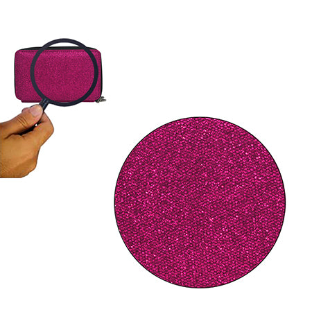 hot pink glitter all-in-one wallet, NGIL wallet, cheer wallet, dance wallet, gymnastics wallet, sports wallet, competition travel wallet, glitter wristlet wallet, crossbody wallet purse, wallet with phone pocket, wallet with card slots, glitter travel organizer, canvas glitter wallet, team mom wallet, coach accessory wallet, all-in-one glitter purse, zippered wallet bag, small glitter crossbody, sparkle wallet for girls, competition day wallet, dance mom wallet, cheer coach wallet