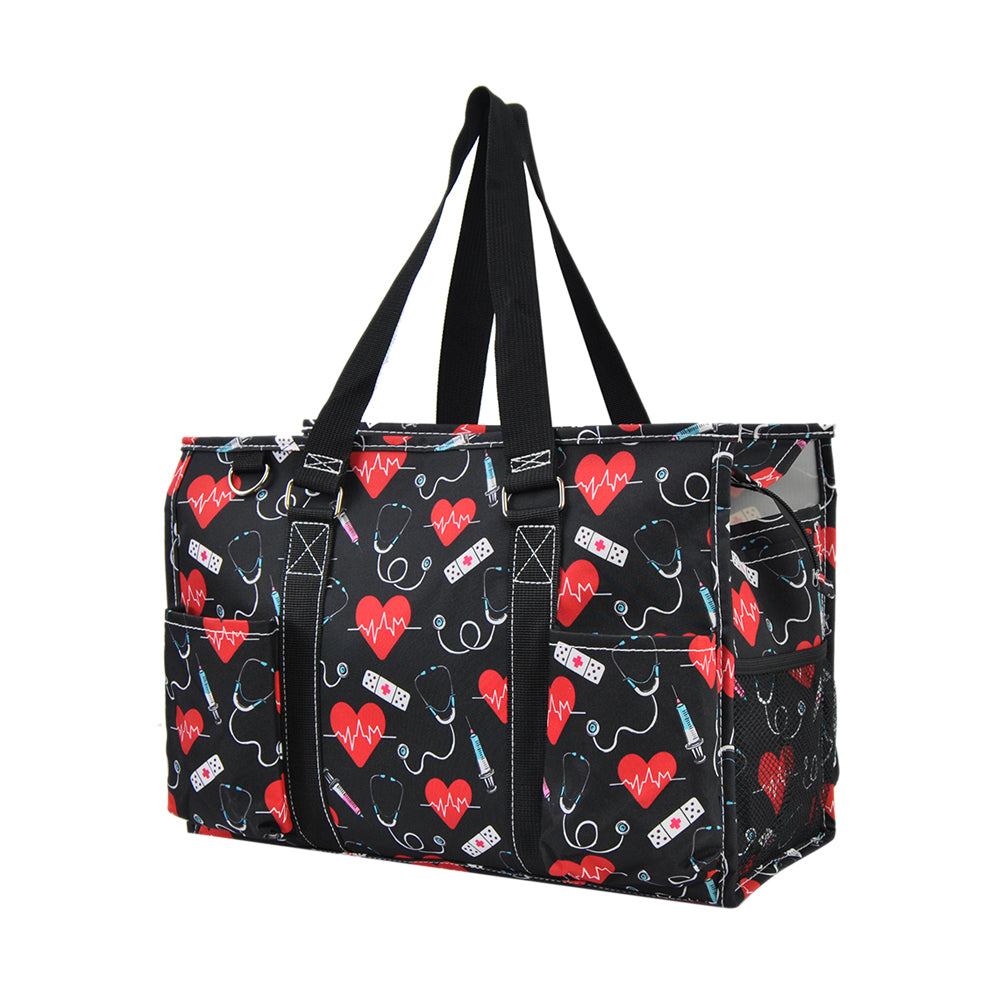 nurse organizer tote, NGIL nurse bag, zippered nurse caddy, nurse work tote, large tote for nurses, RN utility bag, nurse supply organizer, canvas nurse tote, nursing student tote bag, nurse appreciation gift, nurse shift bag, healthcare caddy tote, nurse gear bag, cute nurse tote, monogram nurse tote bag, nurse work essentials tote, durable nurse tote, nurse classroom bag, nurse pocket organizer tote, nurse daily bag, nurse gift idea, hospital work tote, nurse carryall bag