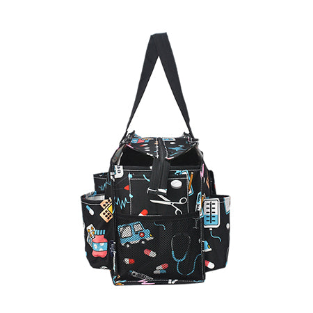 nurse organizer tote, NGIL nurse bag, zippered nurse caddy, nurse work tote, large tote for nurses, RN utility bag, nurse supply organizer, canvas nurse tote, nursing student tote bag, nurse appreciation gift, nurse shift bag, healthcare caddy tote, nurse gear bag, cute nurse tote, monogram nurse tote bag, nurse work essentials tote, durable nurse tote, nurse classroom bag, nurse pocket organizer tote, nurse daily bag, nurse gift idea, hospital work tote, nurse carryall bag