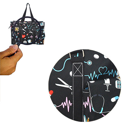 nurse organizer tote, NGIL nurse bag, zippered nurse caddy, nurse work tote, large tote for nurses, RN utility bag, nurse supply organizer, canvas nurse tote, nursing student tote bag, nurse appreciation gift, nurse shift bag, healthcare caddy tote, nurse gear bag, cute nurse tote, monogram nurse tote bag, nurse work essentials tote, durable nurse tote, nurse classroom bag, nurse pocket organizer tote, nurse daily bag, nurse gift idea, hospital work tote, nurse carryall bag